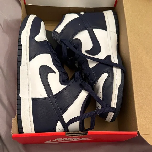 Nike Dunk High ‘Midnight Navy’ - Picture 3 of 3